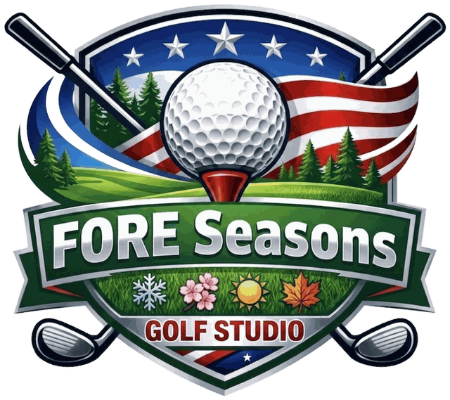 FORE SEASONS GOLF STUDIO crest